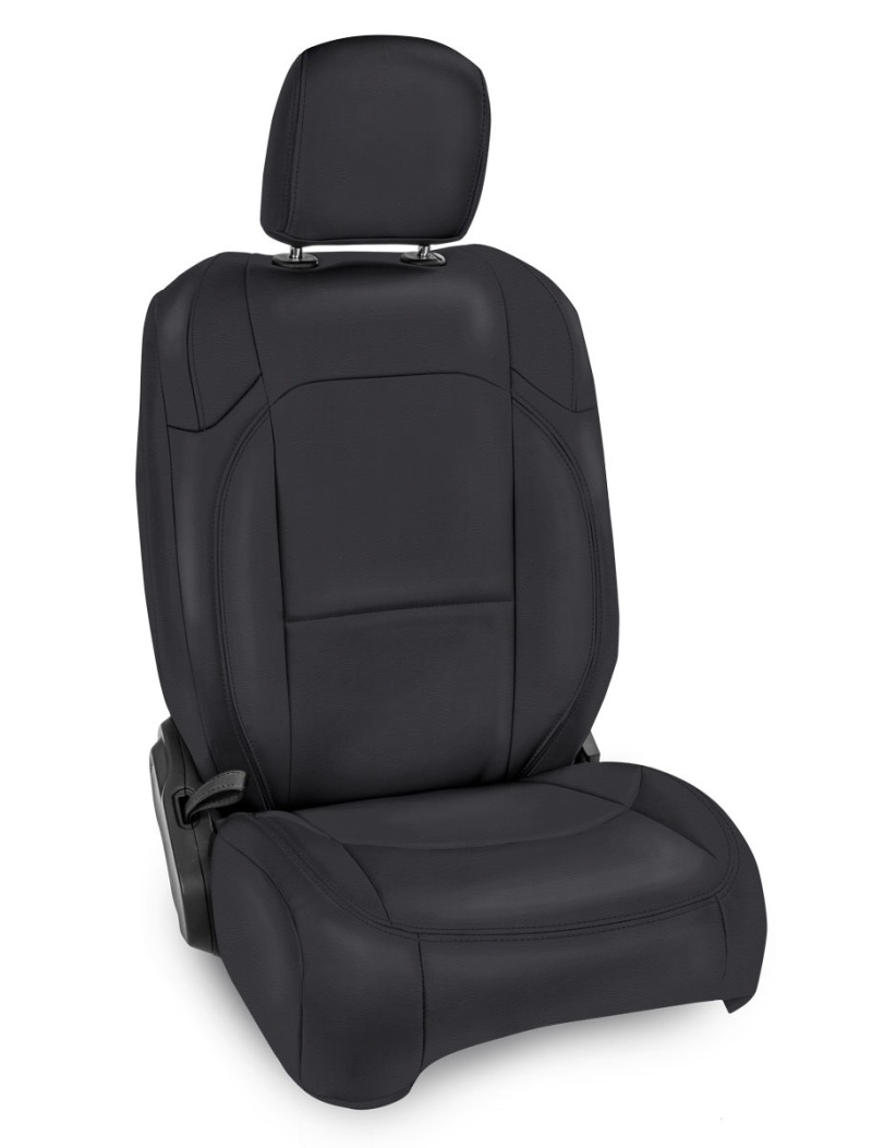 Jeep Wrangler JL 4 Door Front Seat Covers - PRP Seats - Molle Back - All Black - `18-`27